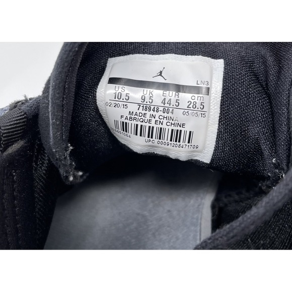 Nike Air Jordan Future Low 718948-004 Gray Woven Men's Sneakers Size 10.5 - Picture 12 of 12